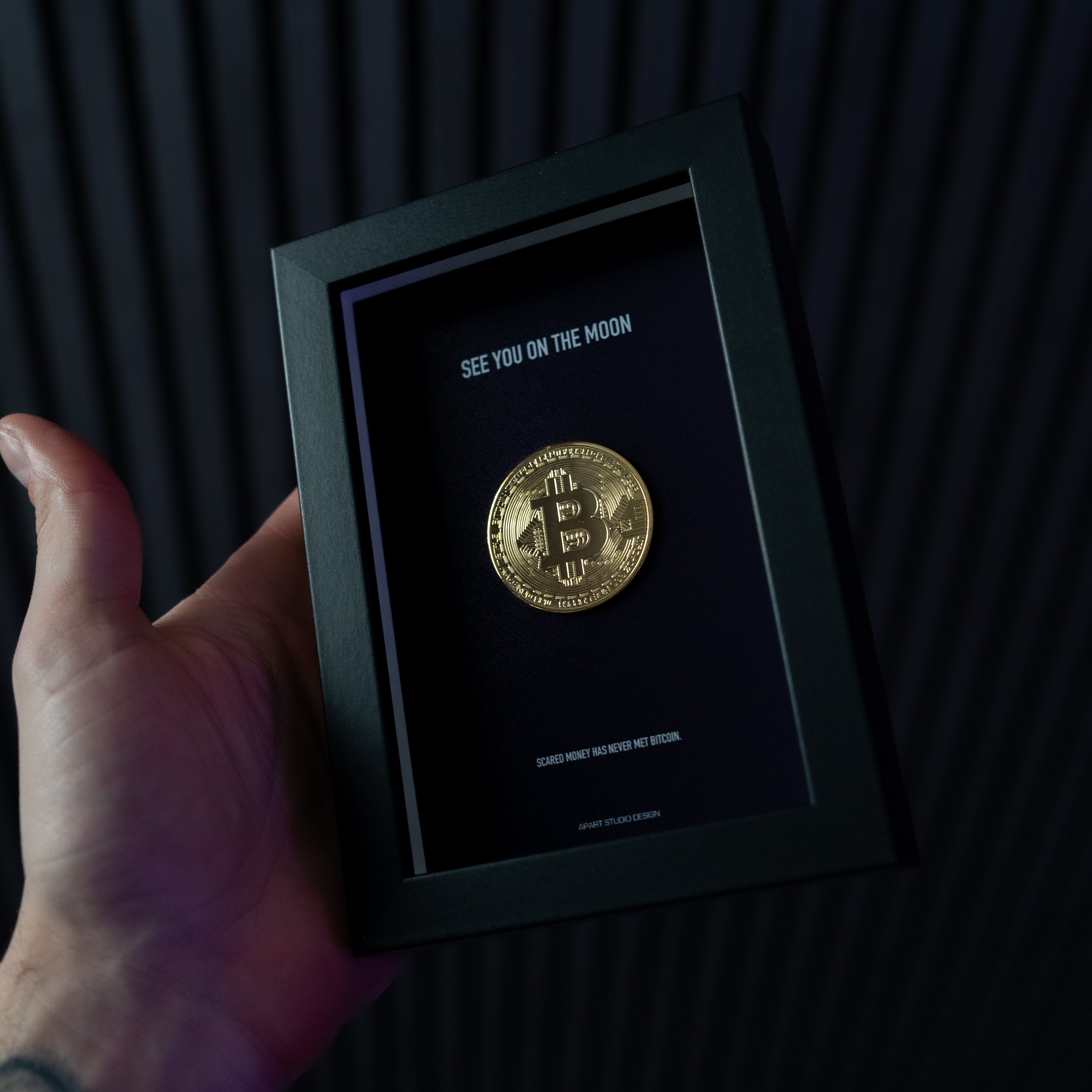Bitcoin Mini Frame - Apart Studio