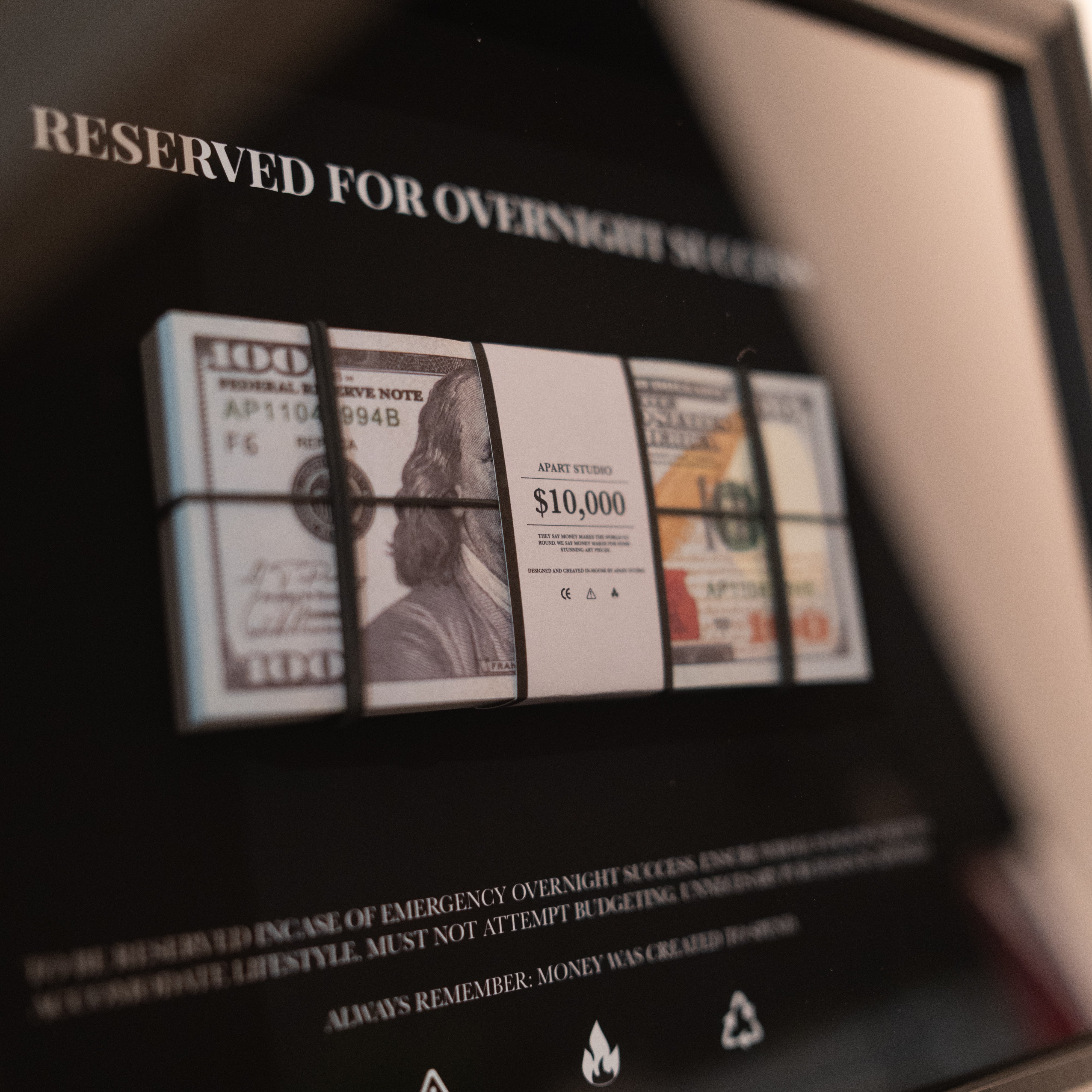 Reserved For Overnight Success - USD - Apart Studio