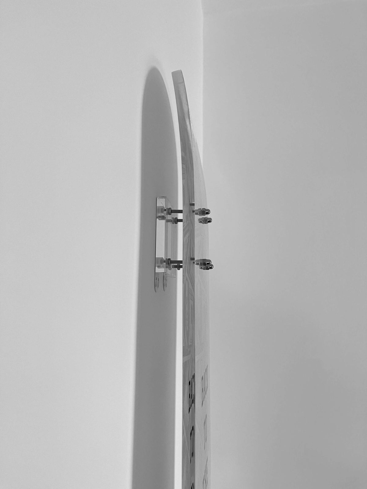 Crystal Skateboard Deck - White - Apart studio