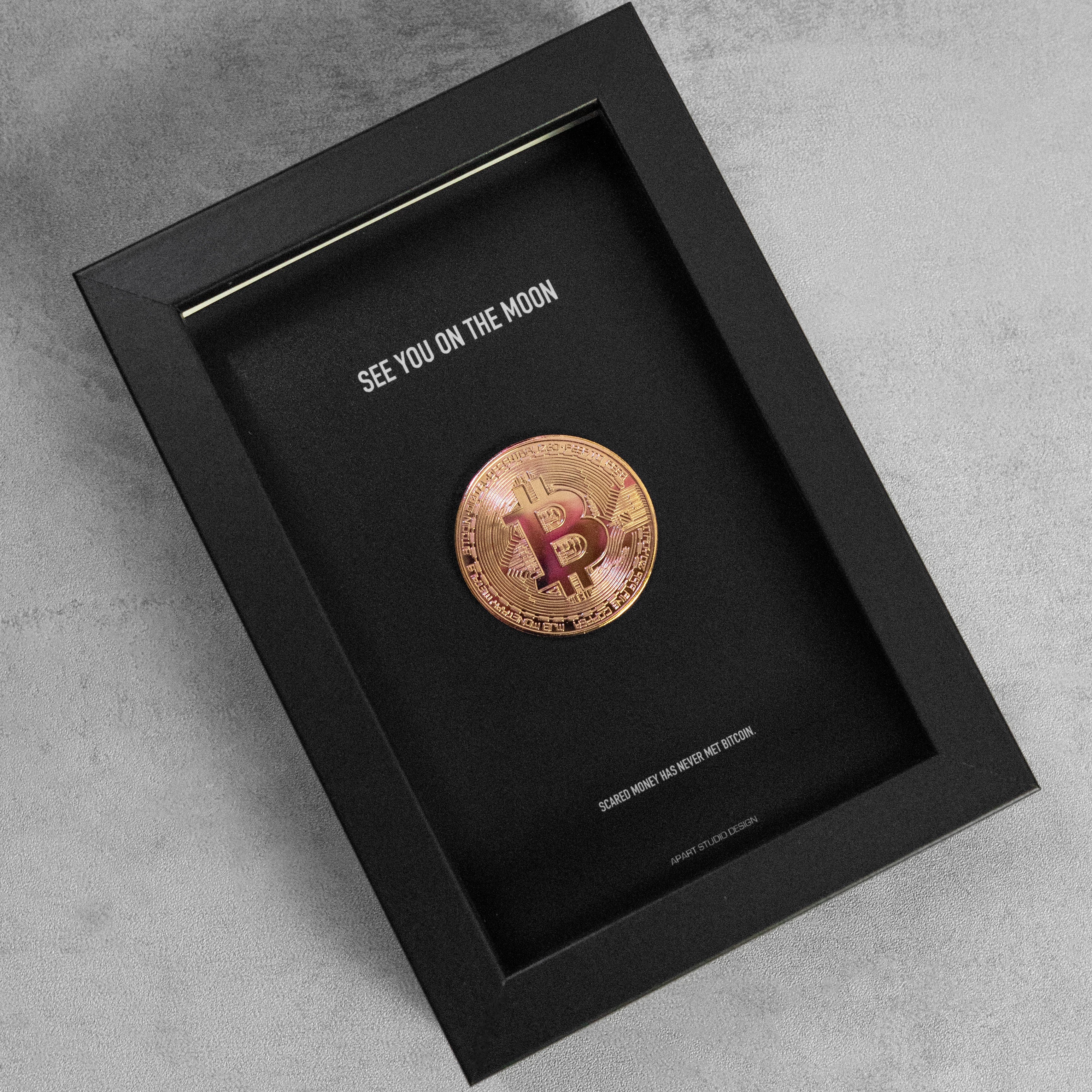 Bitcoin Mini Frame - Apart Studio