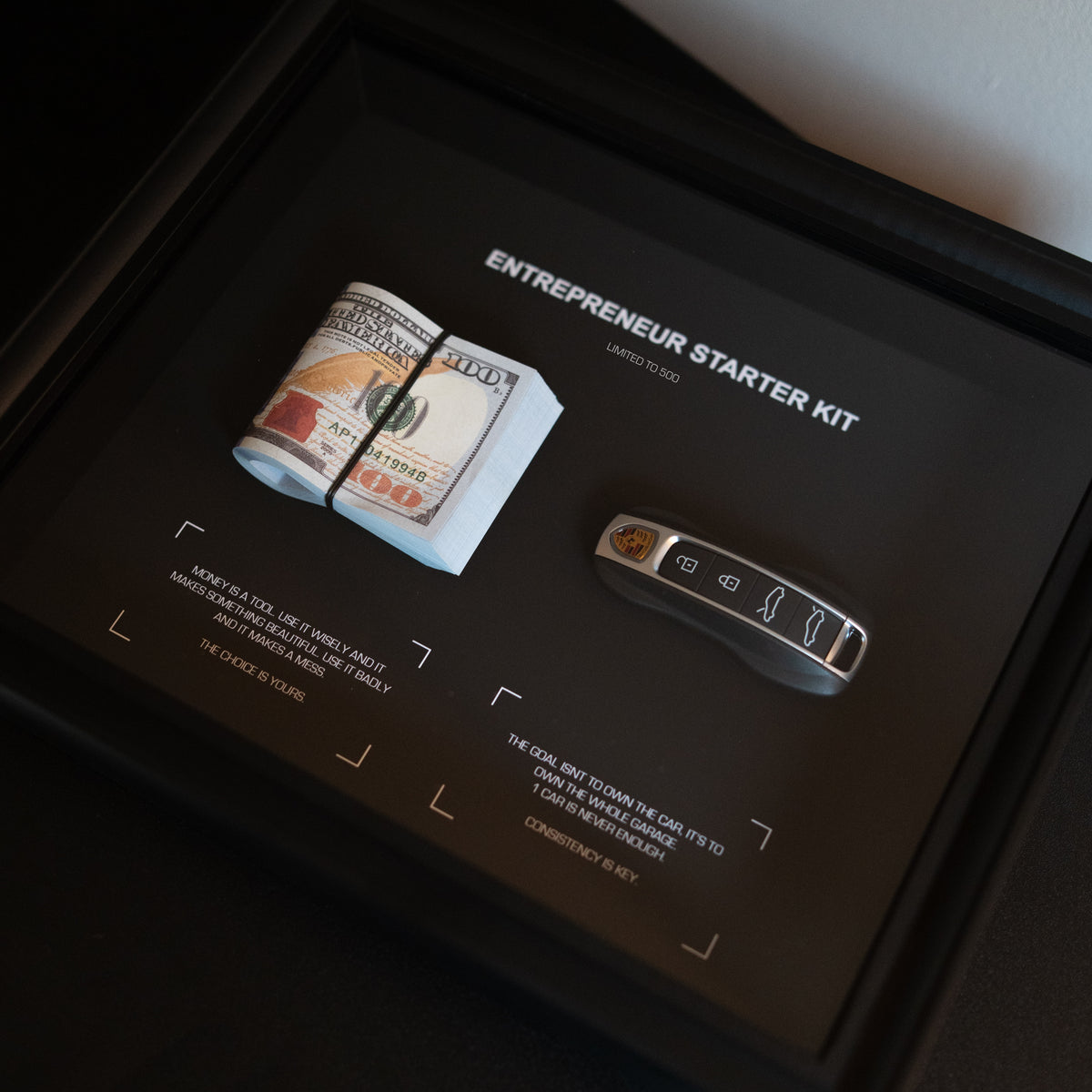 Entrepreneur Starter Kit - Porsche - Apart Studio