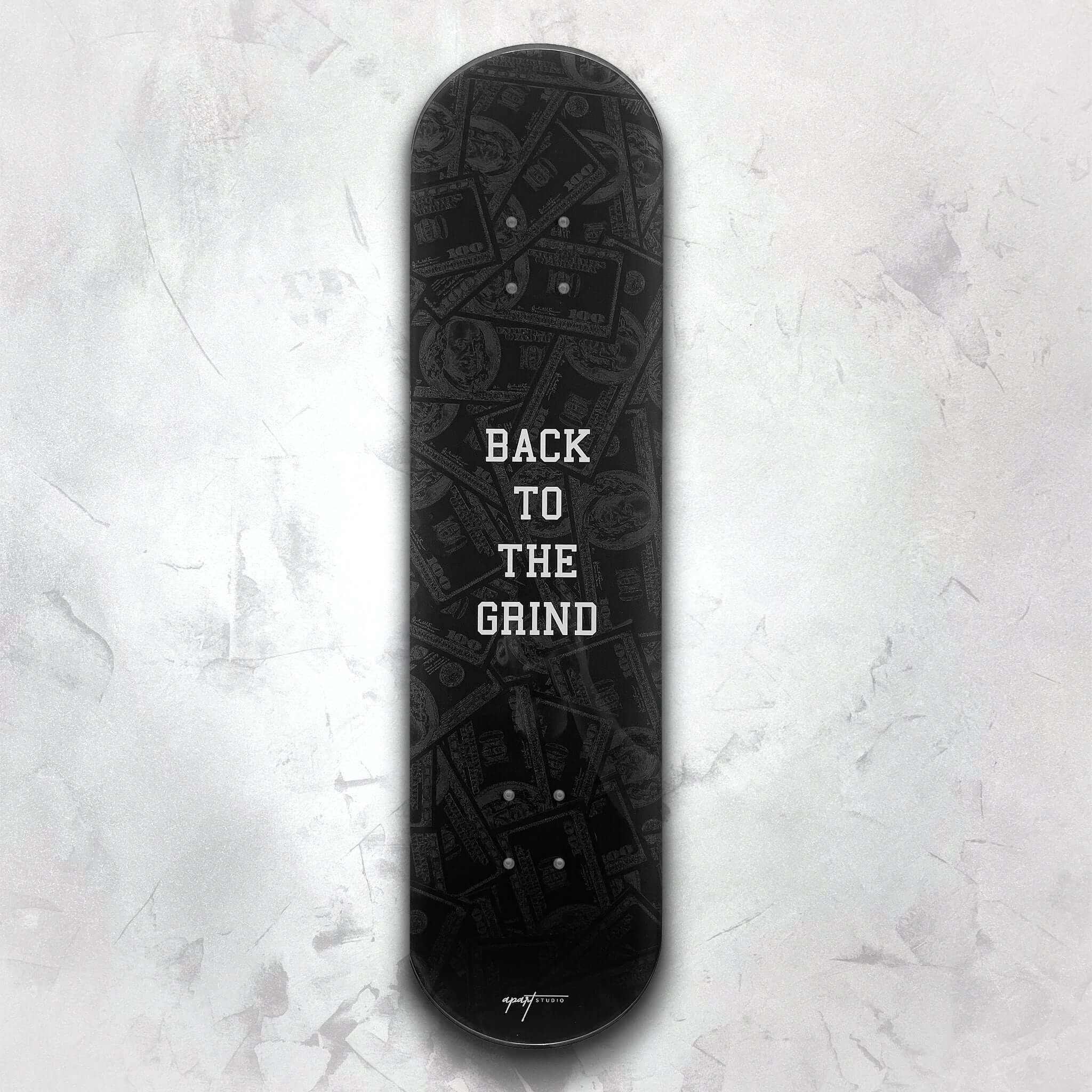 Crystal Skateboard Deck - Black - Apart studio