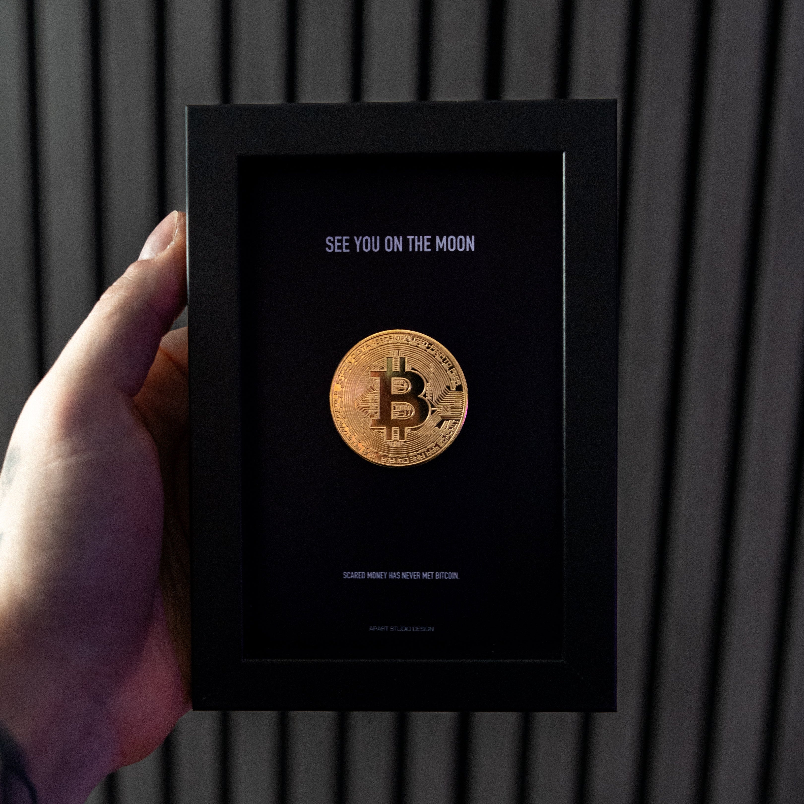 Bitcoin Mini Frame - Apart Studio