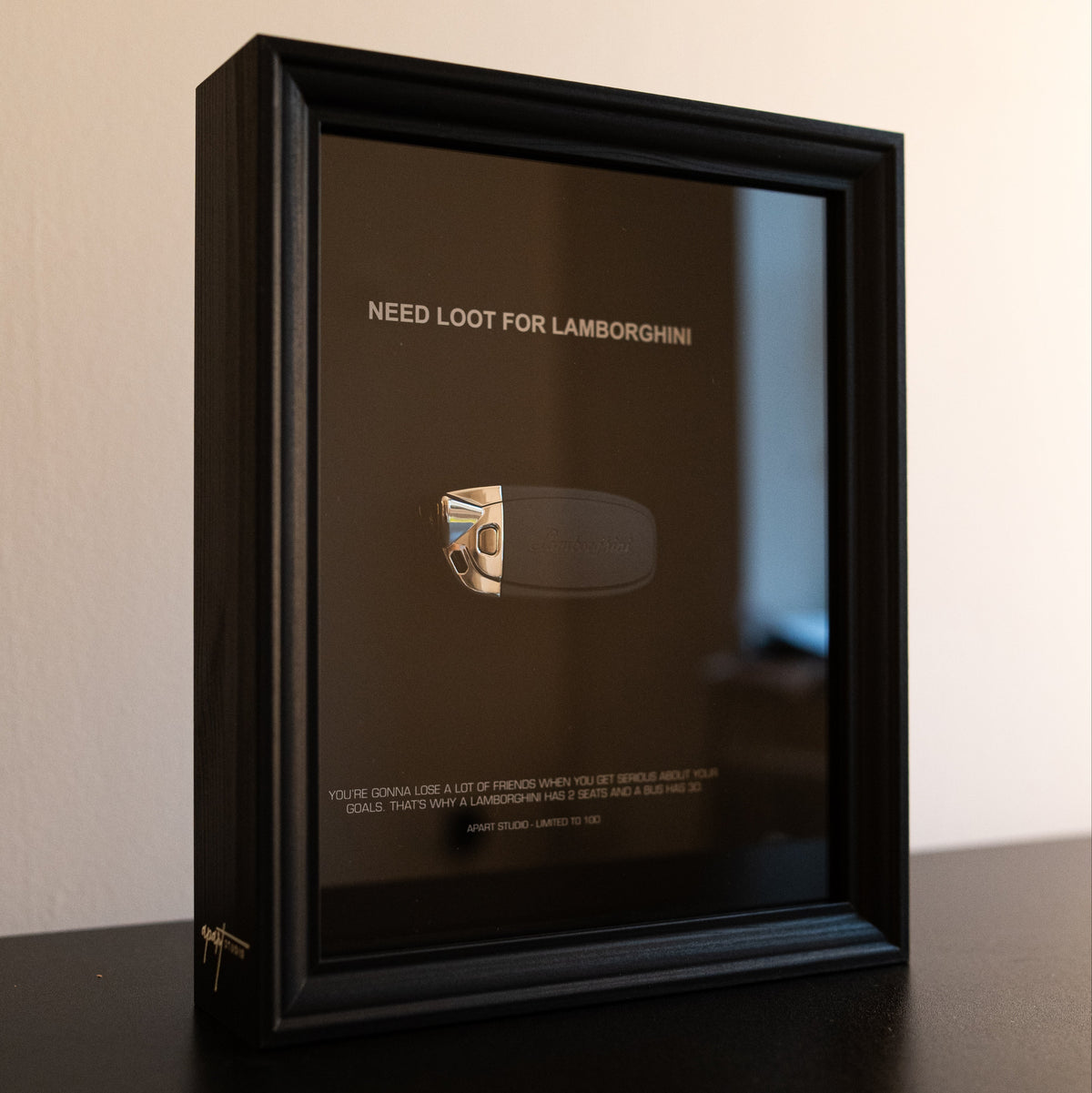 Need Loot For Lamborghini Frame - Apart Studio