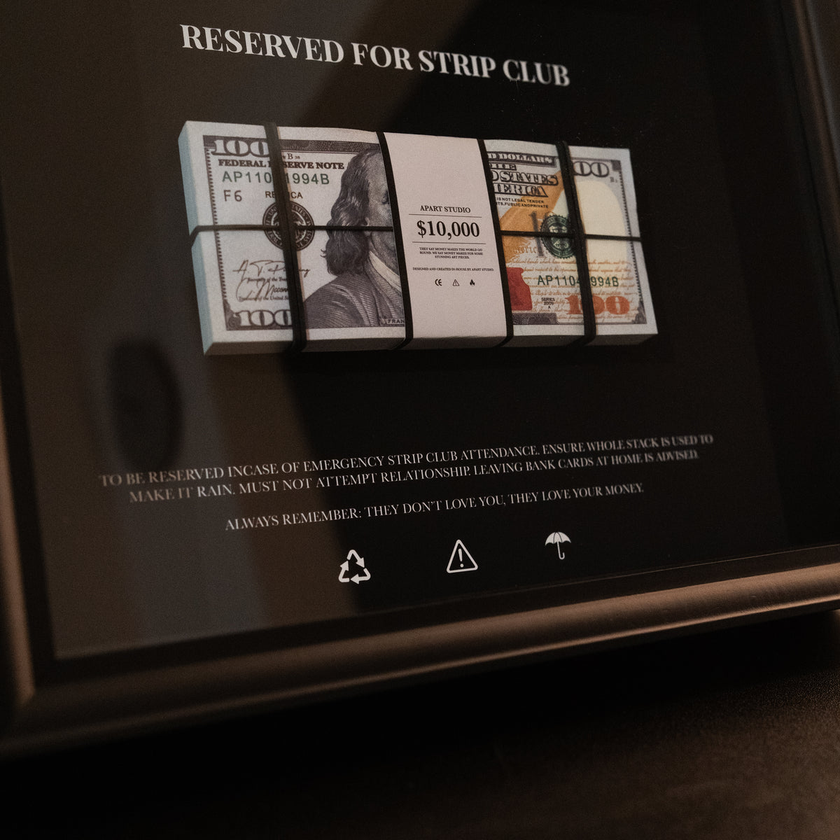 Reserved For Strip Club - USD - Apart Studio