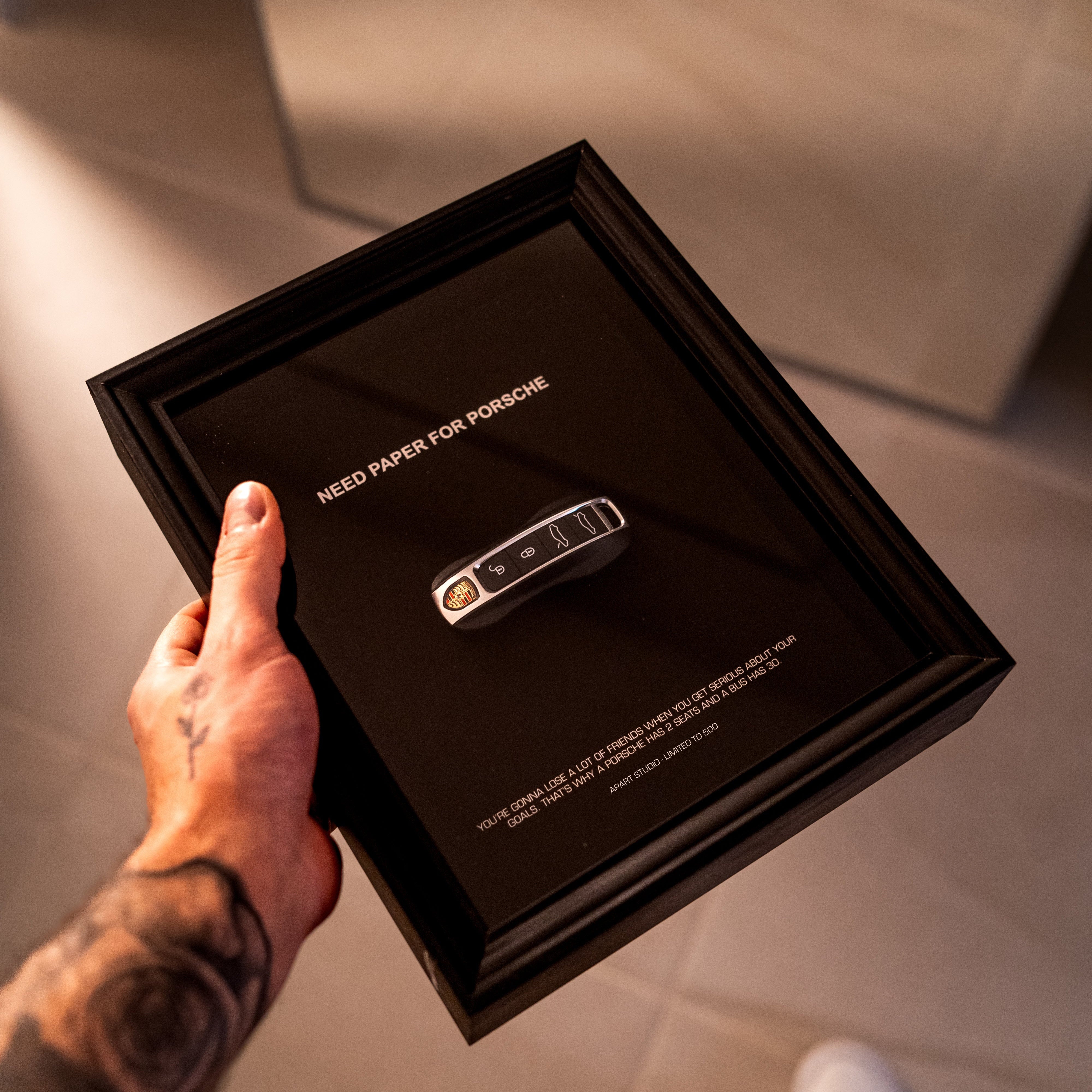 Need Paper For Porsche Frame - Apart Studio