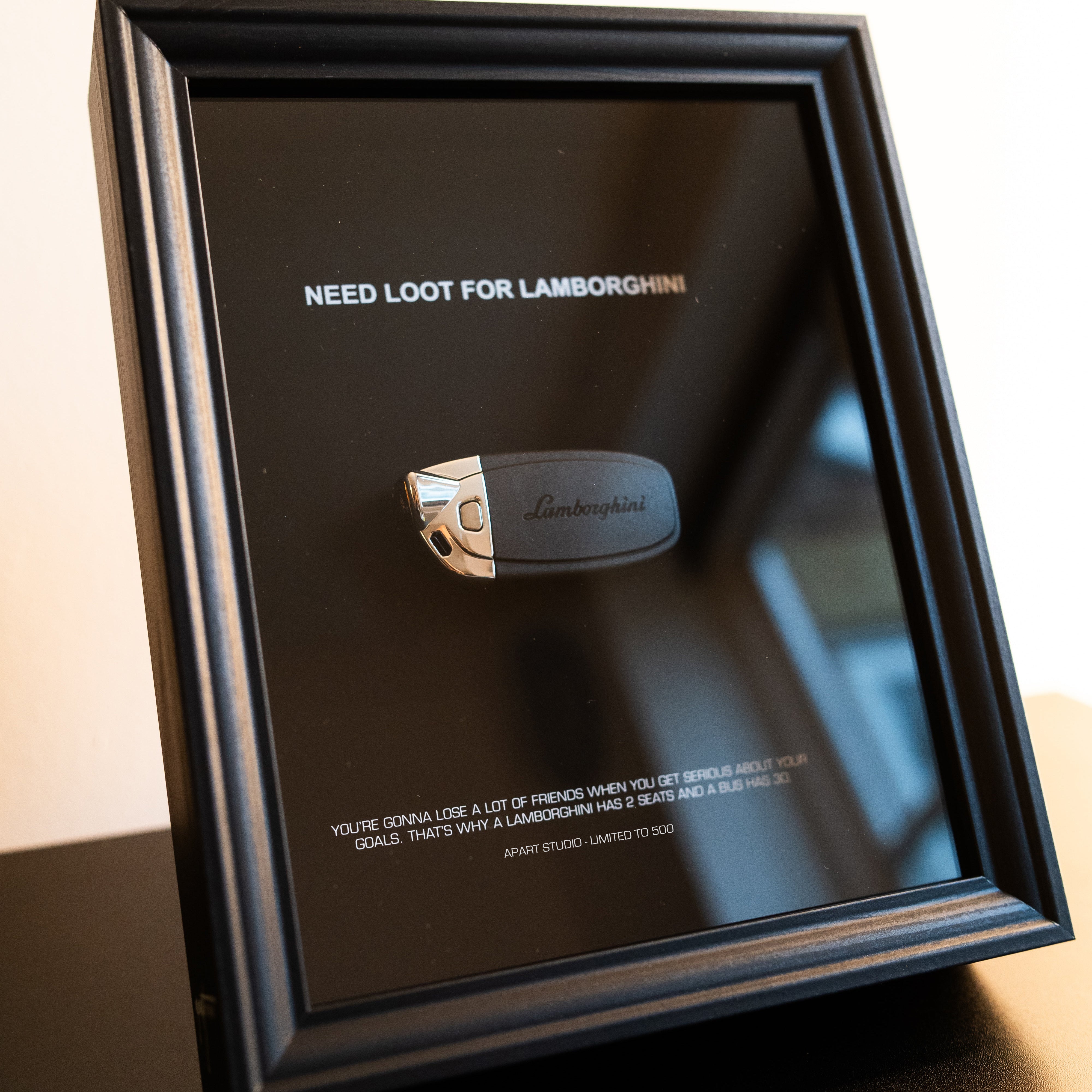 Need Loot For Lamborghini Frame - Apart Studio