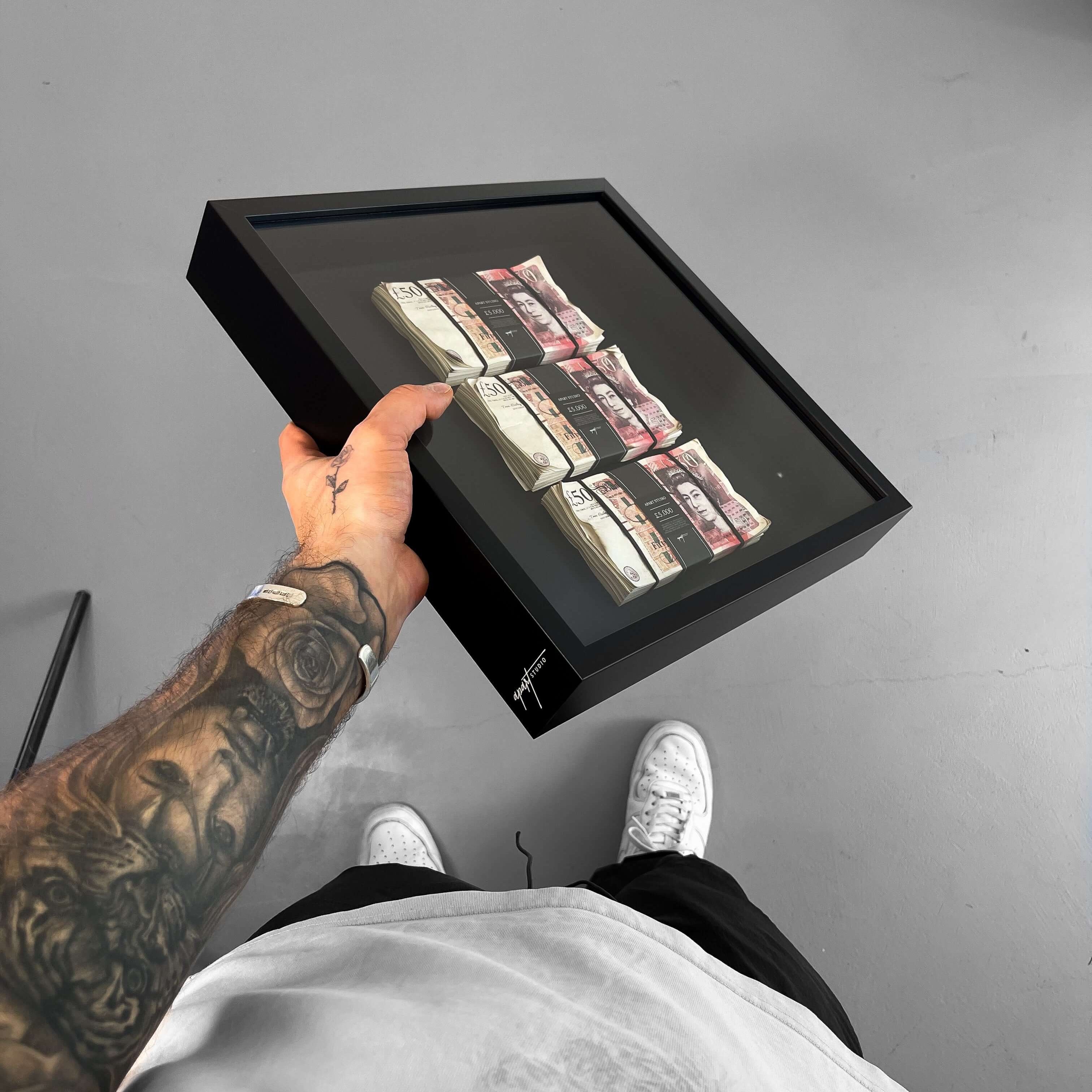 Aged Triple Stacked Frame - GBP - Apart studio