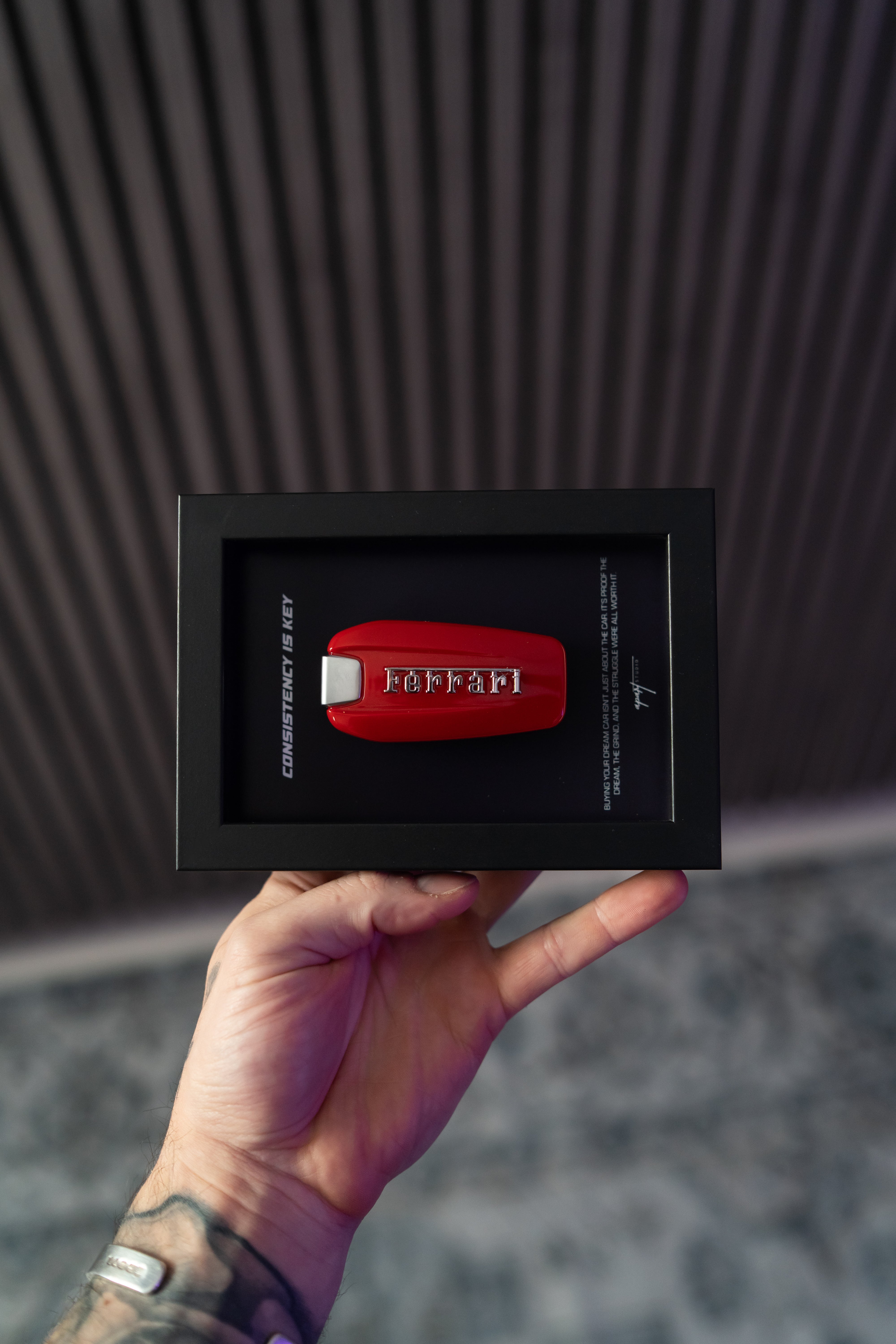 Consistency is Key - Ferrari