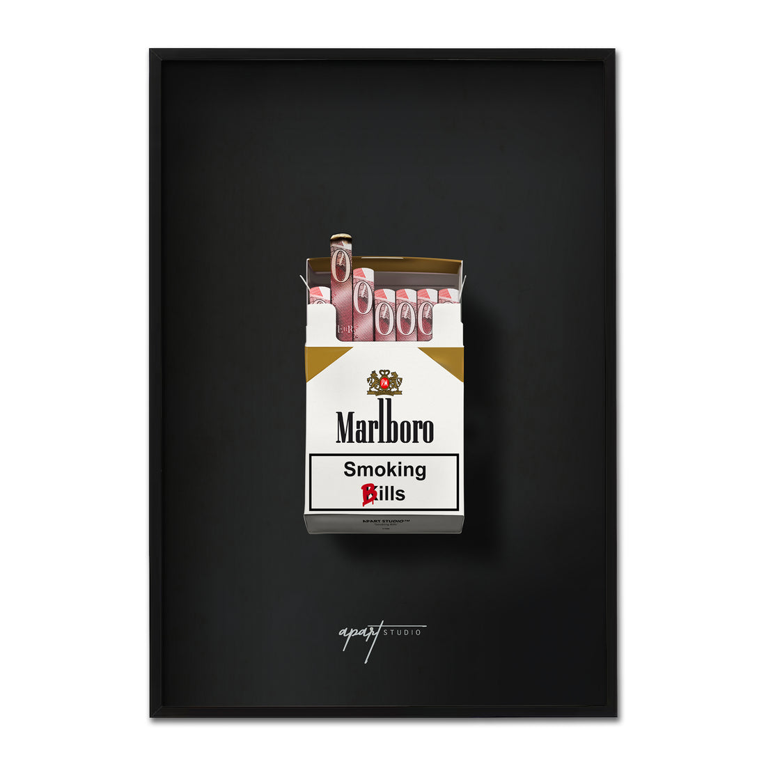 Smoking Bills Print - GBP - Apart studio