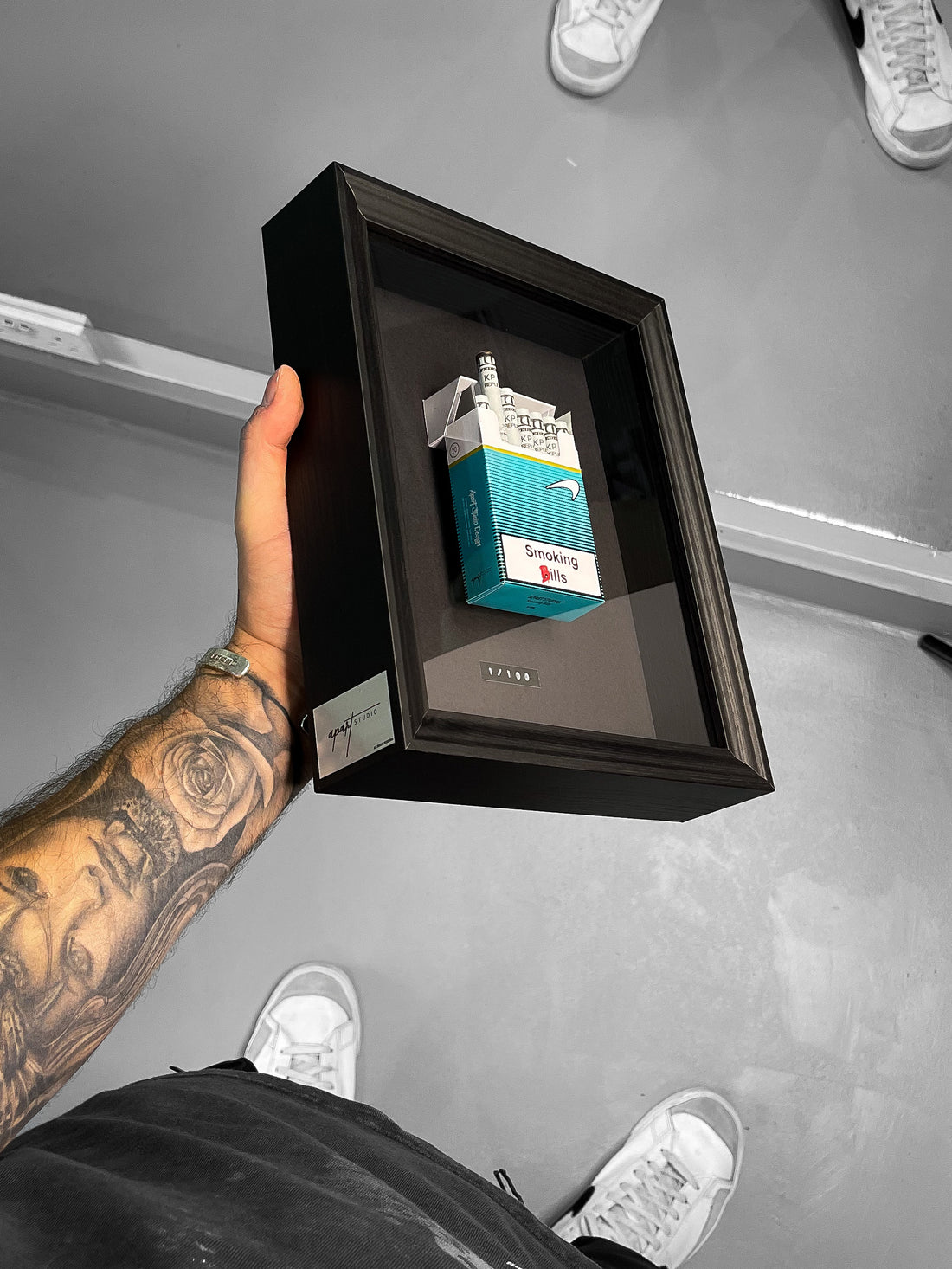 Newport Menthol 'Smoking Bills' Artwork - Apart studio