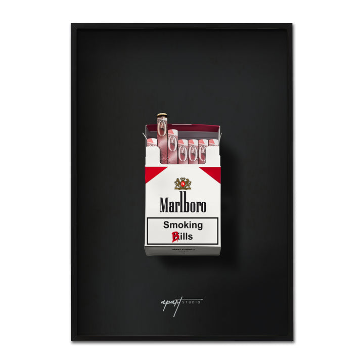 Smoking Bills Print - GBP - Apart studio