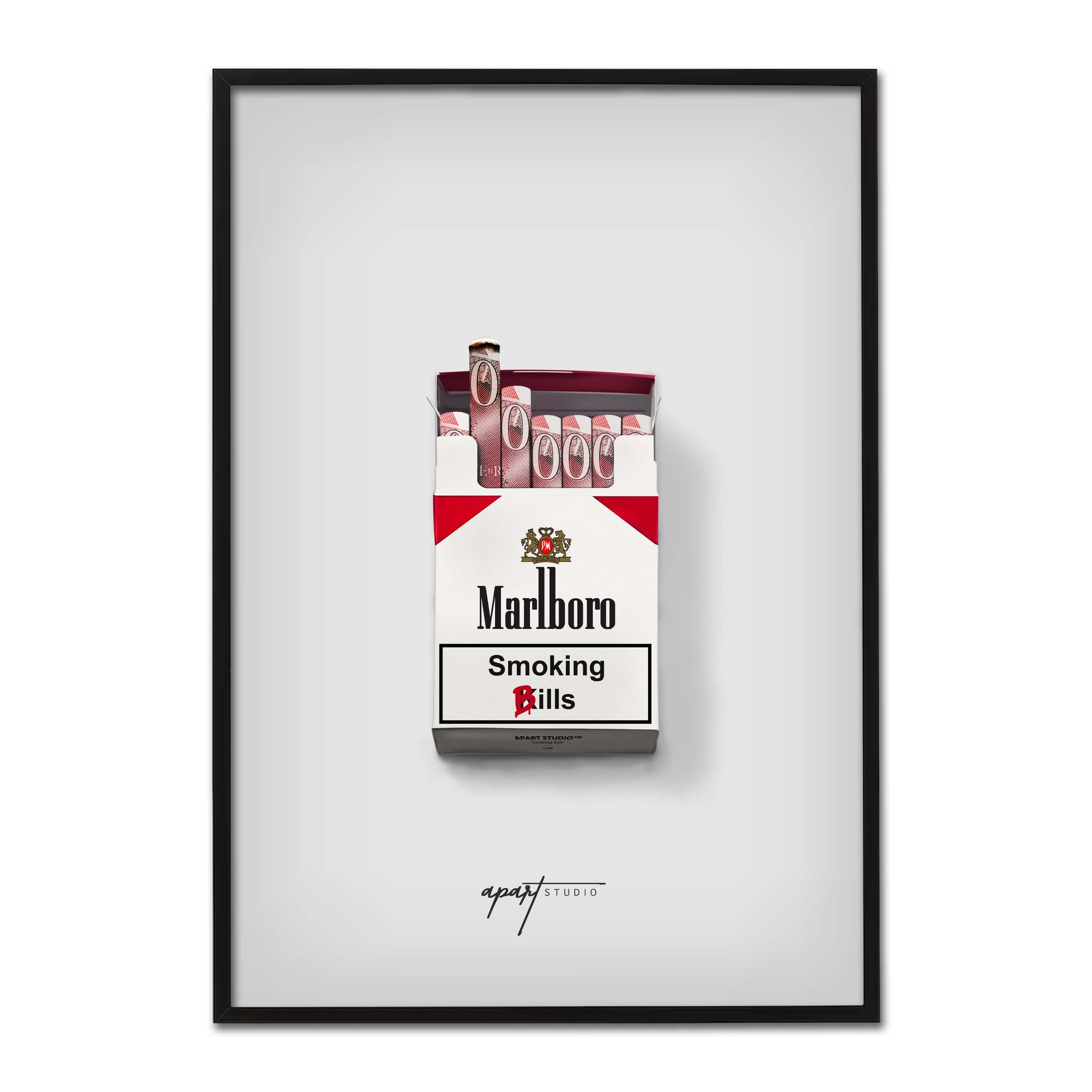 Smoking Bills Print - GBP - Apart studio