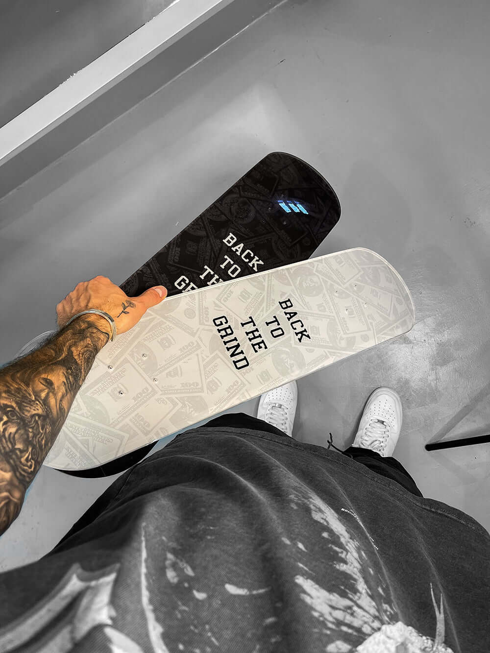Crystal Skateboard Deck - Black - Apart studio
