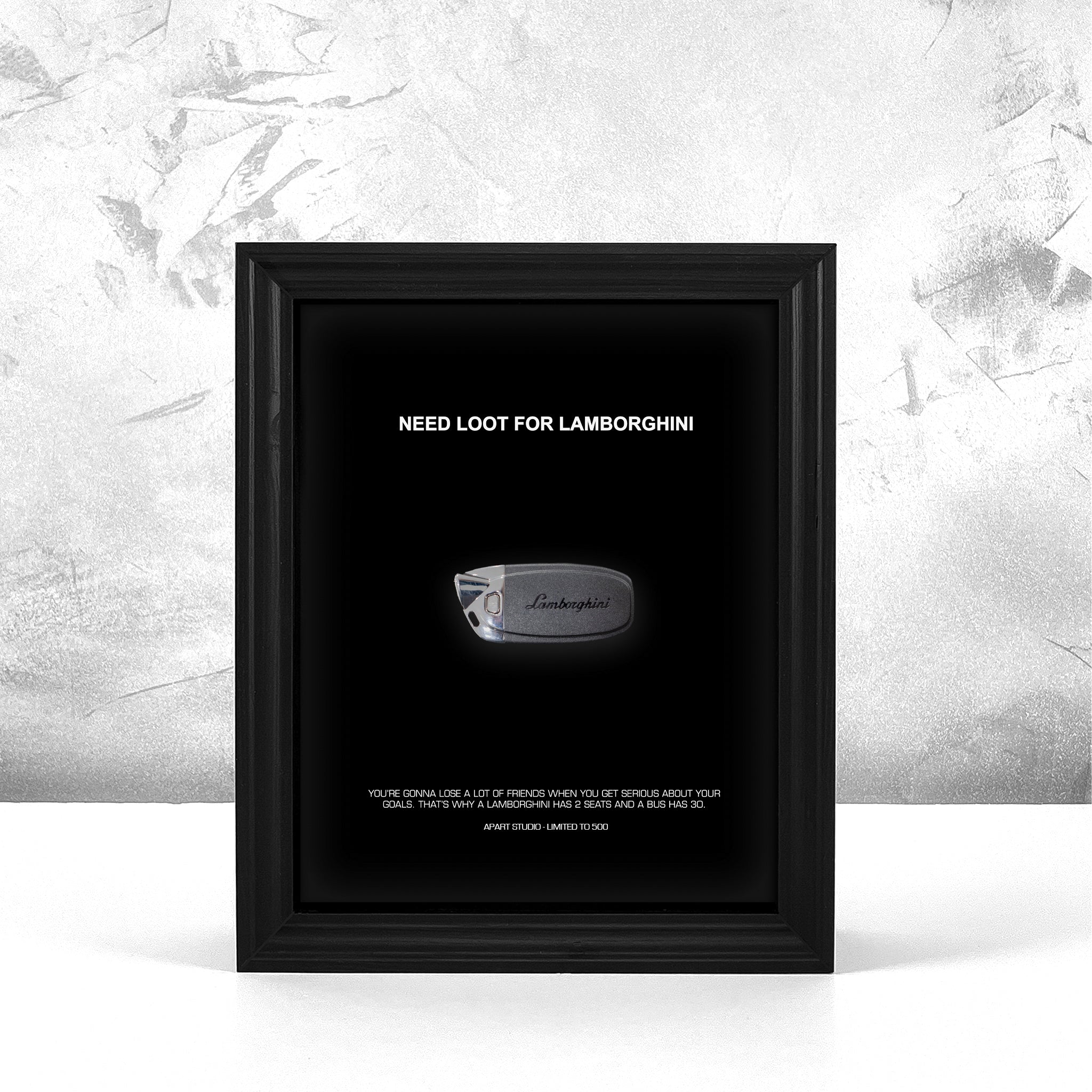 Need Loot For Lamborghini Frame - Apart Studio