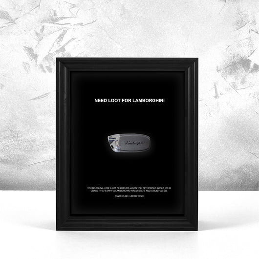 Need Loot For Lamborghini Frame - Apart Studio
