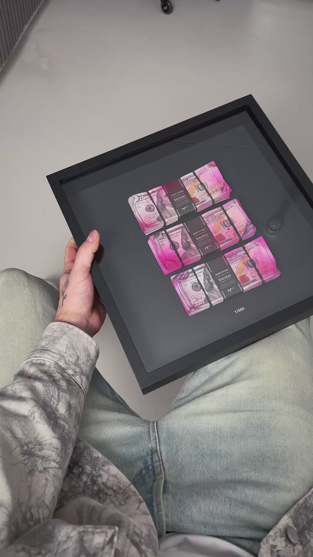 Bank Heist Frame - USD