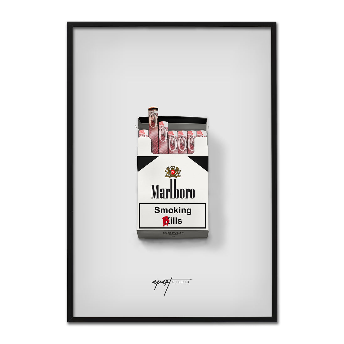 Smoking Bills Print - GBP - Apart studio